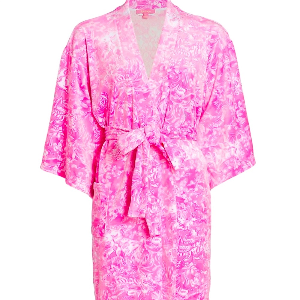 *SOLD* Pulitzer Elaine Velour Robe xxl new with tag